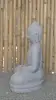  Product image 3 of the product “Seated Buddha made of Riverstone in Dhyana position - gesture of meditation, 63cm height, natural ”